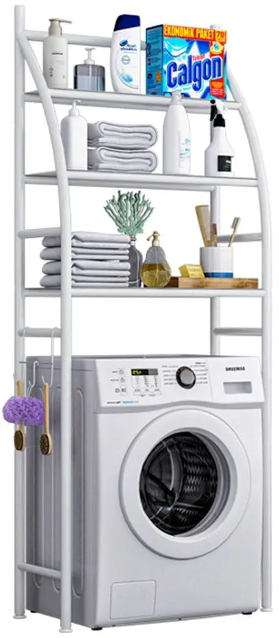 Полка-стеллаж над стиральной машиной Tempo Kondela Vimera TZ77531 (White)