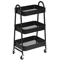 Carucior de servire Tendance 77x45x30.5 (Black)
