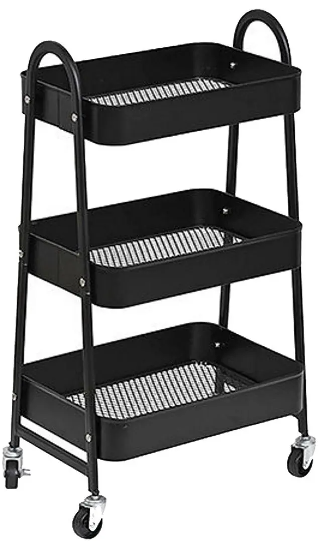 Сервировочная тележка Tendance 77x45x30.5 (Black)