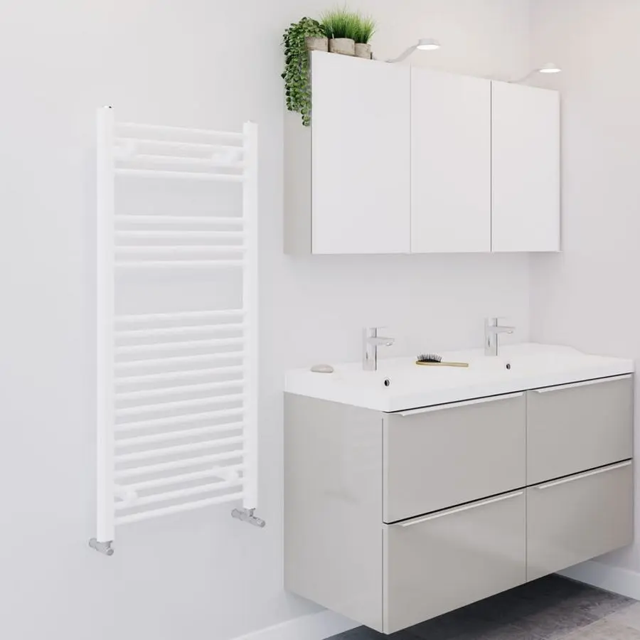 Radiator portprosop Blyss CAP01GC970 1100x500mm (White) - 2