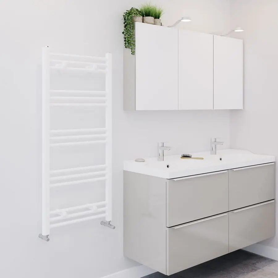 Radiator portprosop Blyss Leyburn CAP01GC976 1100x500mm (White) - 2