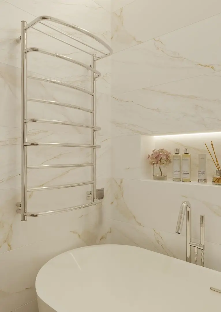 Полотенцесушитель Elna Cascade 9 900x530x185 (Chrome)