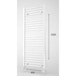 Uscator de prosoape Eurorad Zeus Flat 400x1000 (White) Thumb