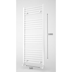 Uscator de prosoape Eurorad Zeus Flat 500x1000 (White) Thumb