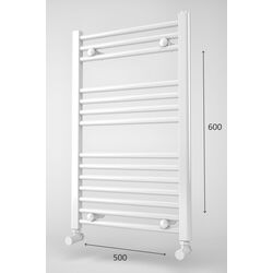 Uscator de prosoape Eurorad Zeus Flat 500x600 (White) Thumb