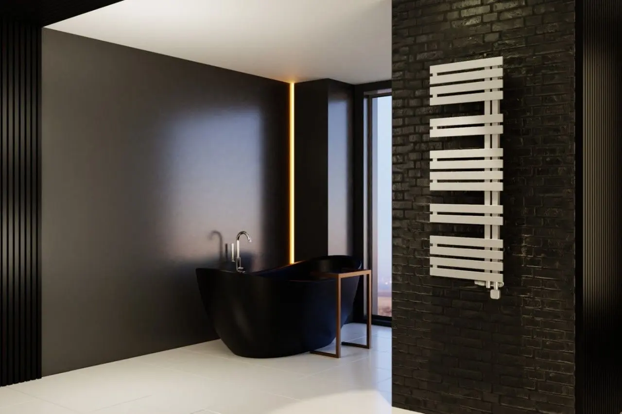 Полотенцесушитель Gorgiel Crest ACR 140/50 (Black Matt)