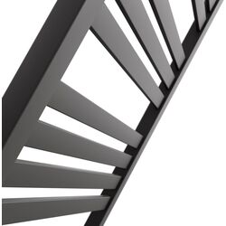 Полотенцесушитель Gorgiel Ebro AEB 120/53 (Black Matt) Thumb