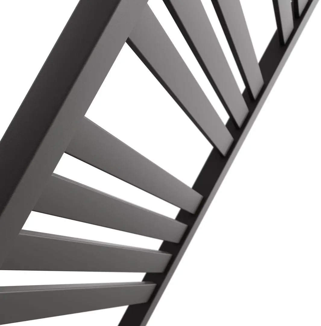 Полотенцесушитель Gorgiel Ebro AEB 75/53 (Black Matt)