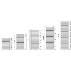 Полотенцесушитель Gorgiel Nadir AD-DR/P 175/55 (Graphite Matt) Thumb