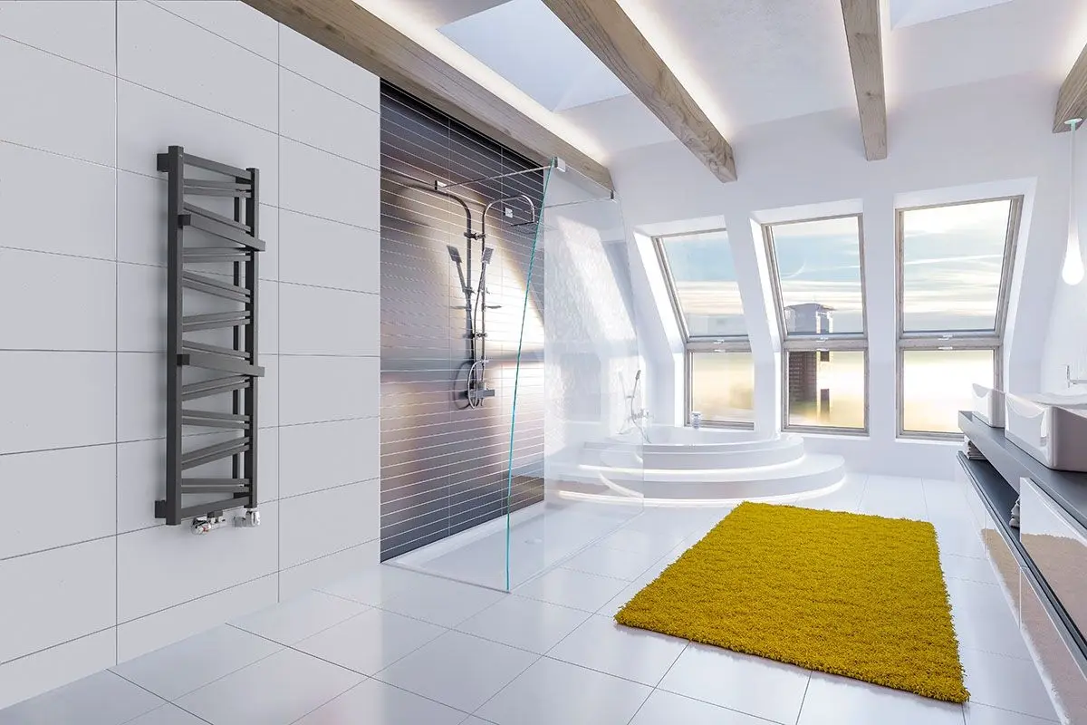 Полотенцесушитель Gorgiel Zadik Aza P 100/55 (Jet Black)