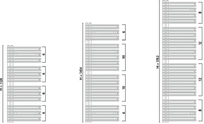 Uscator de prosoape Gorgiel Cetus ACE 100/50 (Dark Graphite Matt)