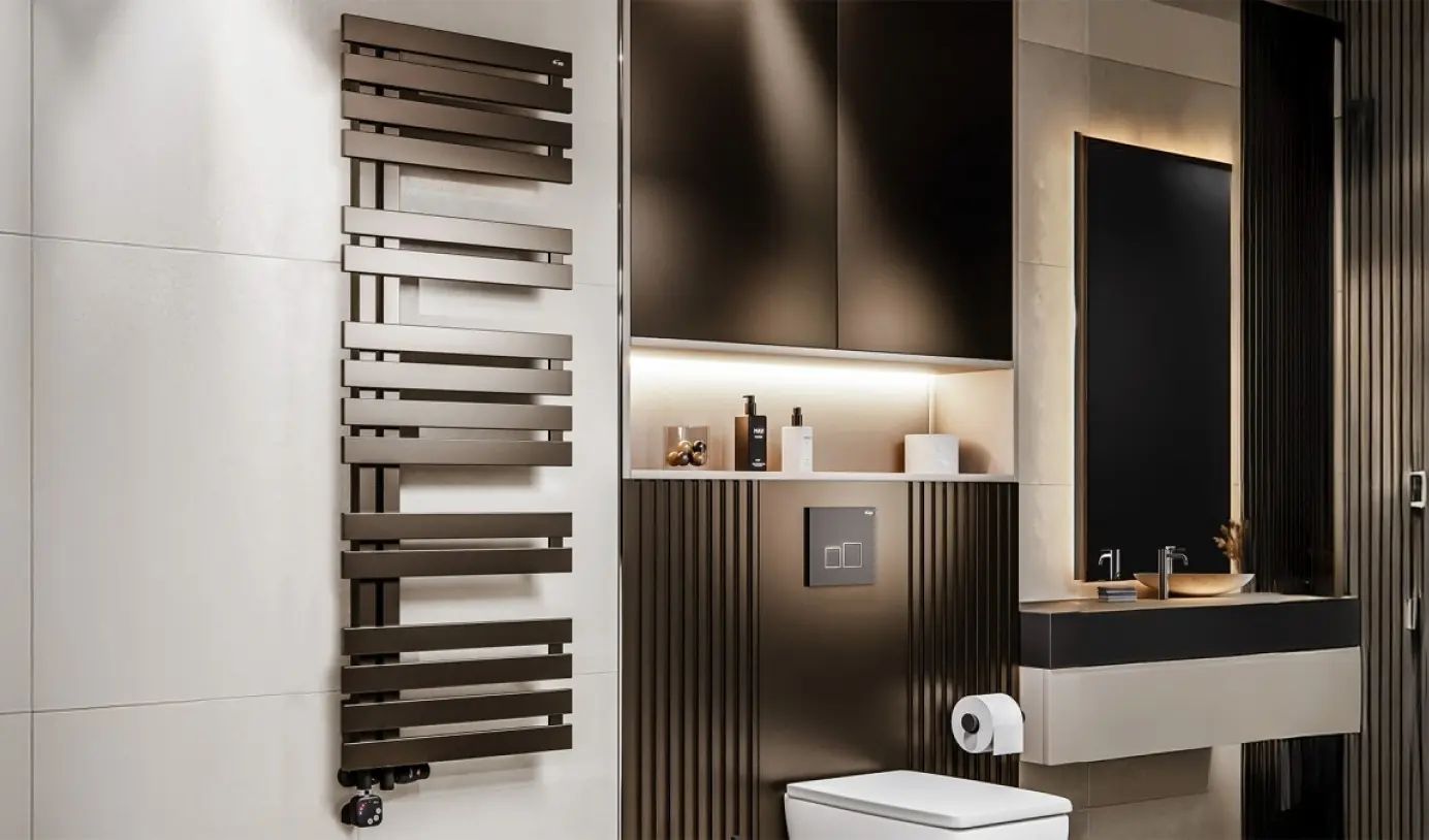 Полотенцесушитель стальной Gorgiel Crest ACR 170/50 (White)