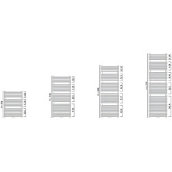 Radiator baie din otel Gorgiel Mars AR1 90/50 (Graphite) Thumb