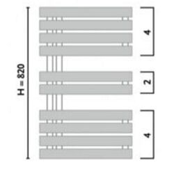 Полотенцесушитель Gorgiel Crest ACR 80/50 (Dark Graphite Matt) Thumb