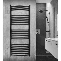 Calorifer de baie Hirapan Kiev 500x1200 (Black) Thumb
