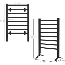Полотенцесушитель Homcom 850-283V90BK 530x900 (Black) Thumb