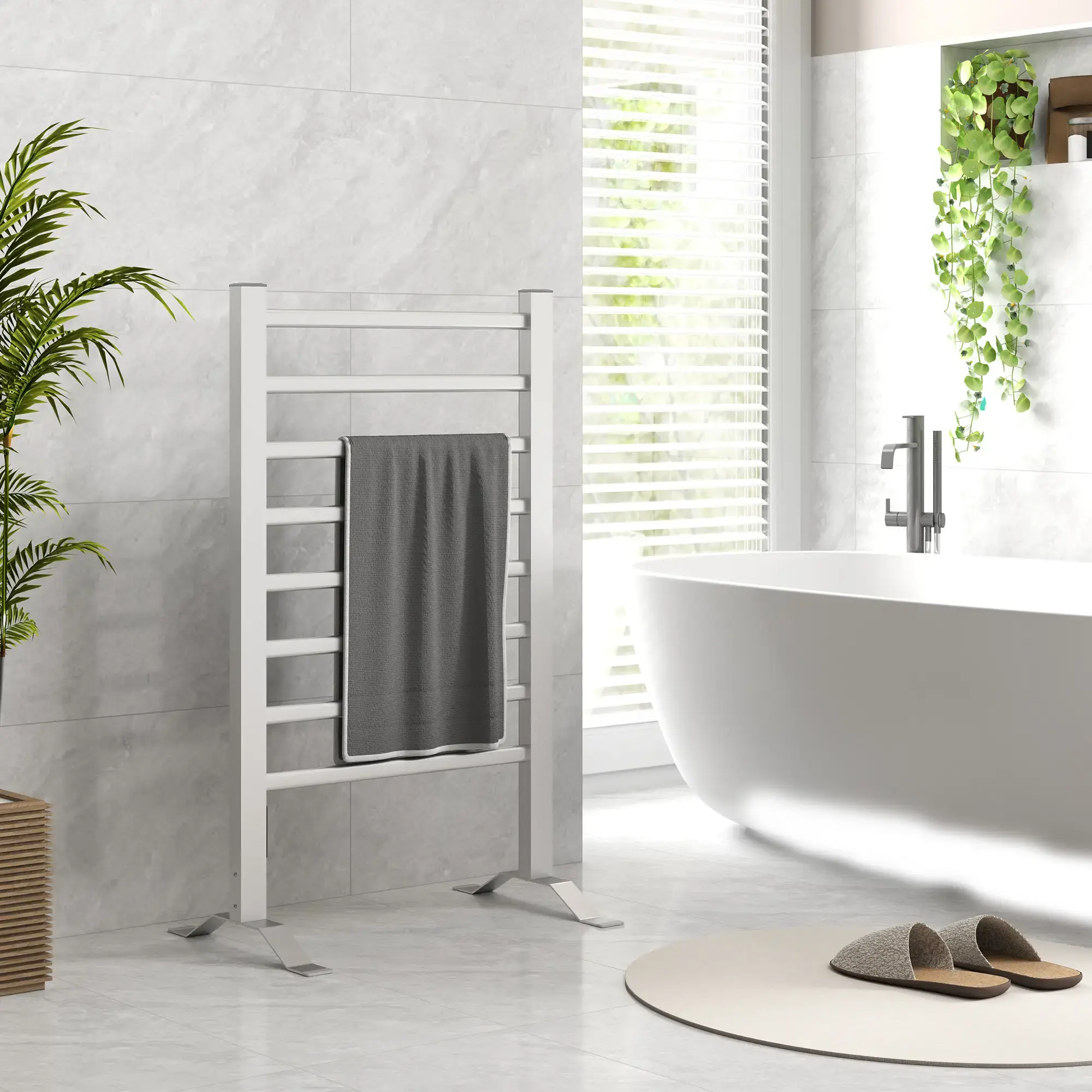 Полотенцесушитель Homcom 850-283V90SR 530x900 (Silver) - 5