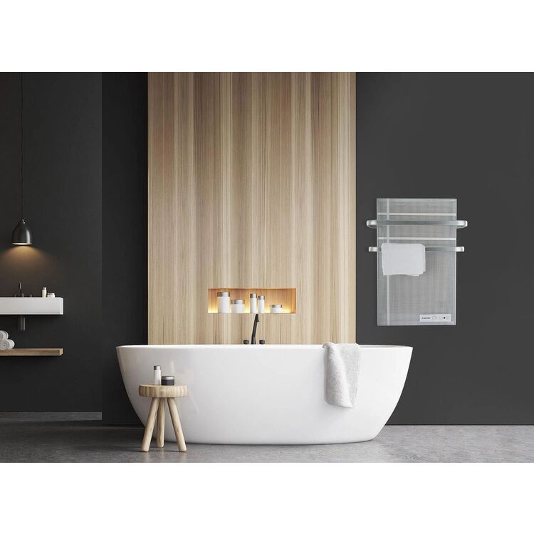 Инфракрасный полотенцесушитель Klarstein Hot Spot Wave (Silver) купить ...