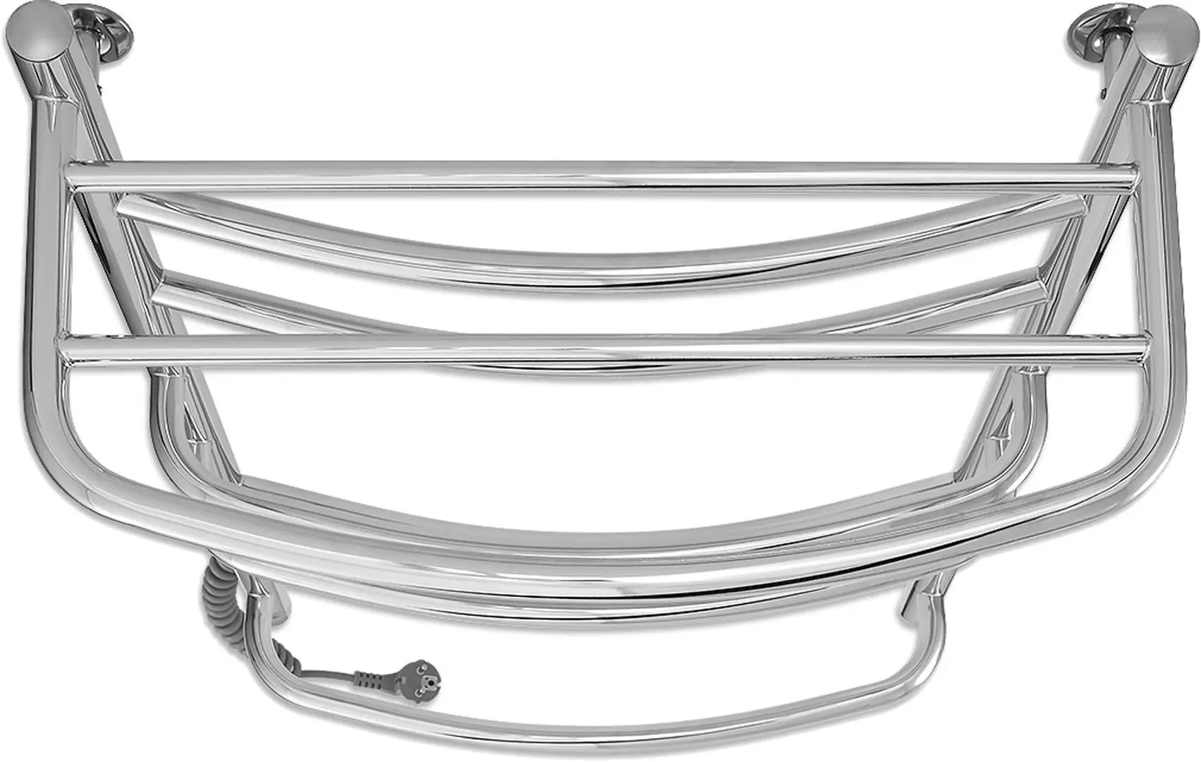 Полотенцесушитель электрический Laris Euromix P8 Shelf 500x800 Left (Chrome)