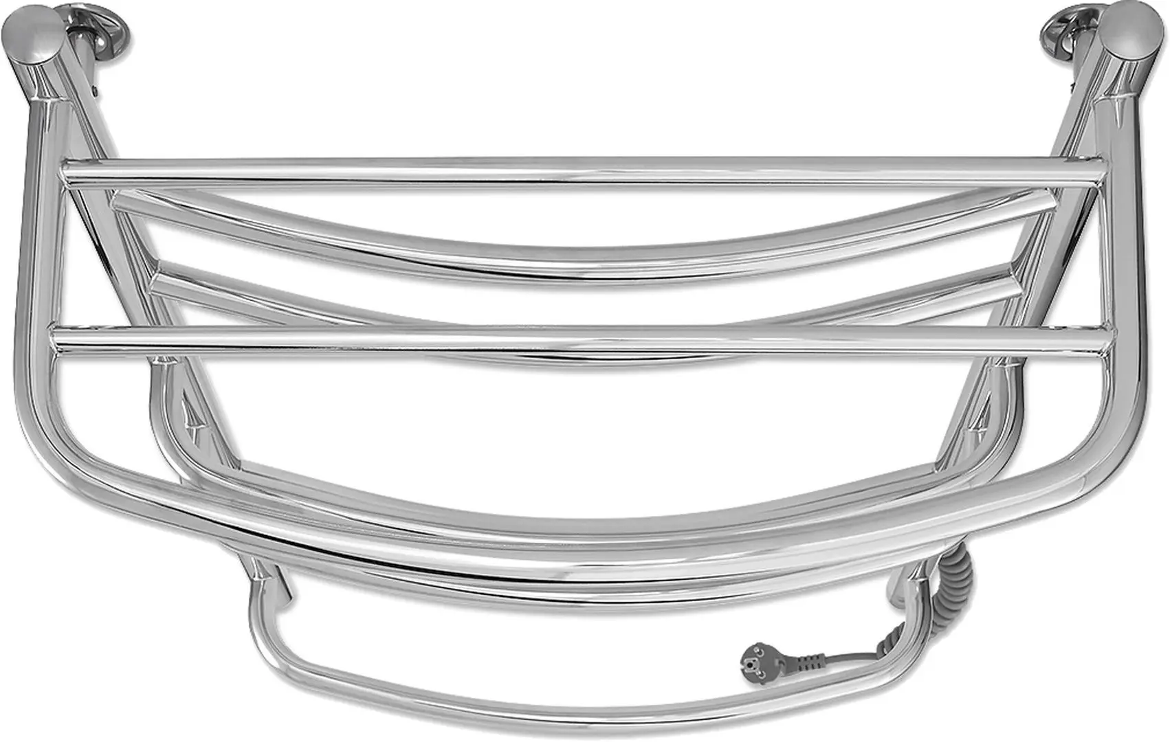 Полотенцесушитель электрический Laris Euromix P8 Shelf 500x800 Right (Chrome)