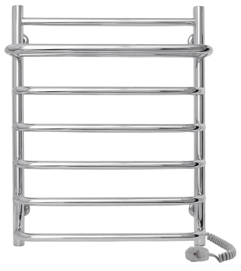Полотенцесушитель электрический Laris Standart P7 Shelf 500х660 Right (Chrome)