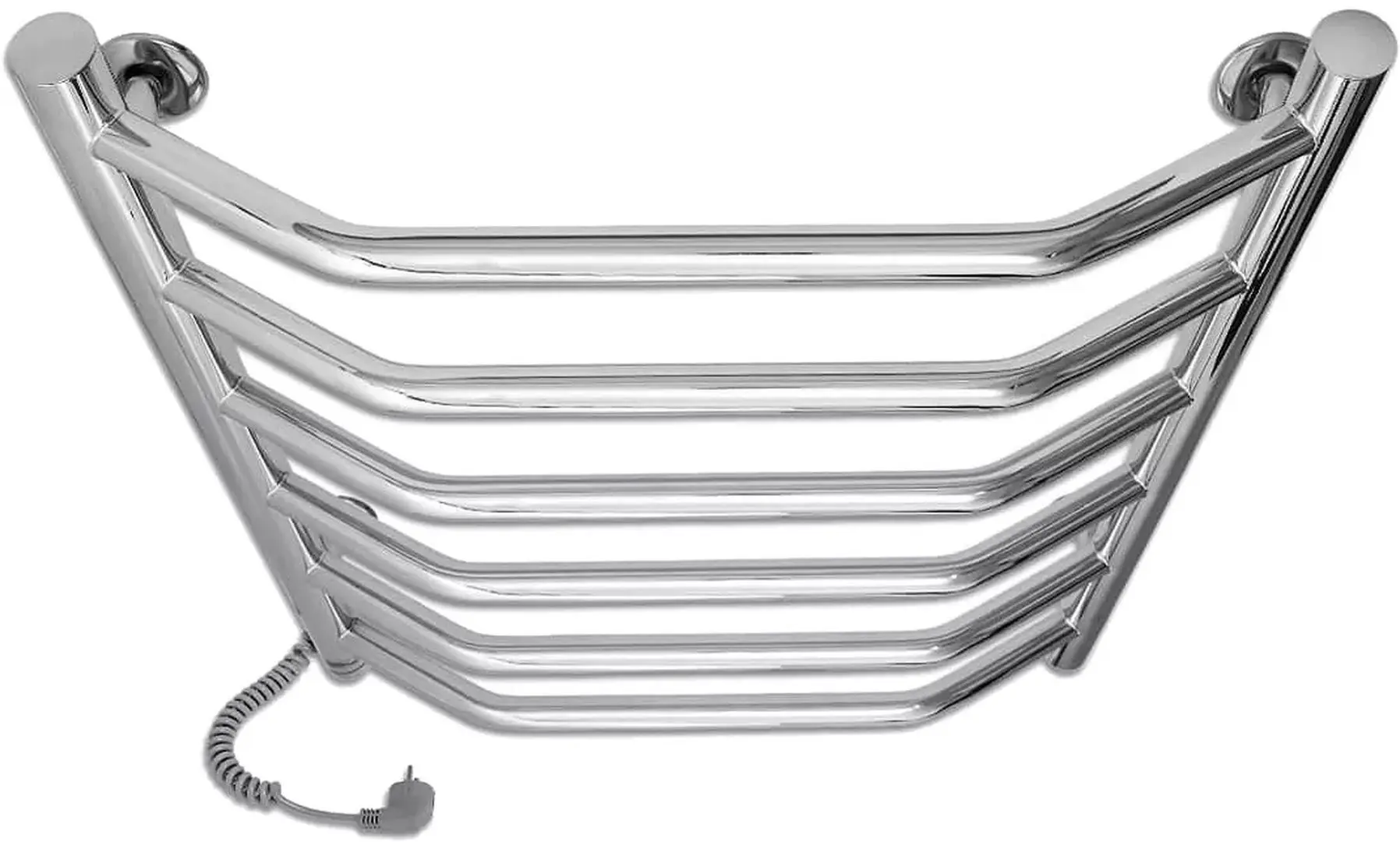 Полотенцесушитель электрический Laris Viktorya P6 450х600 Left (Chrome)