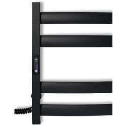 Полотенцесушитель электрический Laris Zebra Atlant CK6 500x700 Left (Black) Thumb