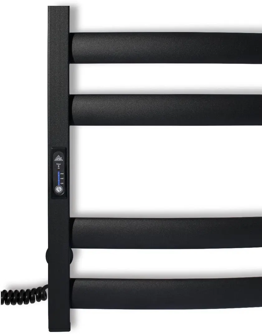 Полотенцесушитель электрический Laris Zebra Atlant CK6 500x700 Left (Black)