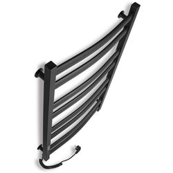 Uscator de prosop electric Laris Zebra Atlant CK8 500x900 Left (Black) Thumb