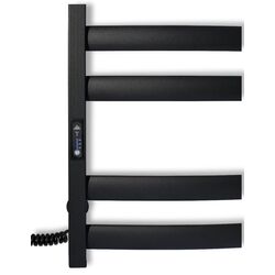 Uscator de prosop electric Laris Zebra Atlant CK8 500x900 Left (Black) Thumb