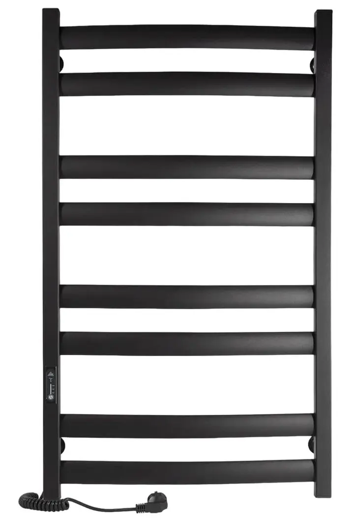 Uscator de prosop electric Laris Zebra Atlant CK8 500x900 Left (Black)