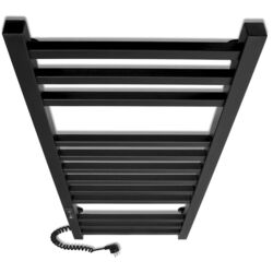 Полотенцесушитель электрический Laris Zebra Imidj CK12 350x900 Left (Black) Thumb