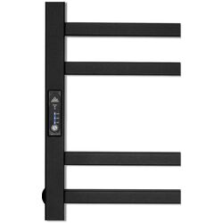 Полотенцесушитель электрический Laris Zebra Imidj CK12 350x900 Left (Black) Thumb