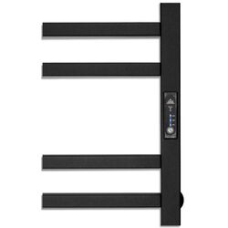 Полотенцесушитель электрический Laris Zebra Imidj CK12 350x900 Right (Black) Thumb