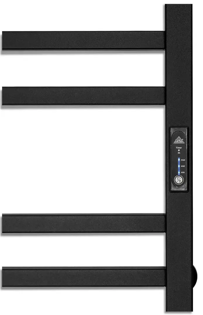 Полотенцесушитель электрический Laris Zebra Imidj CK12 350x900 Right (Black)