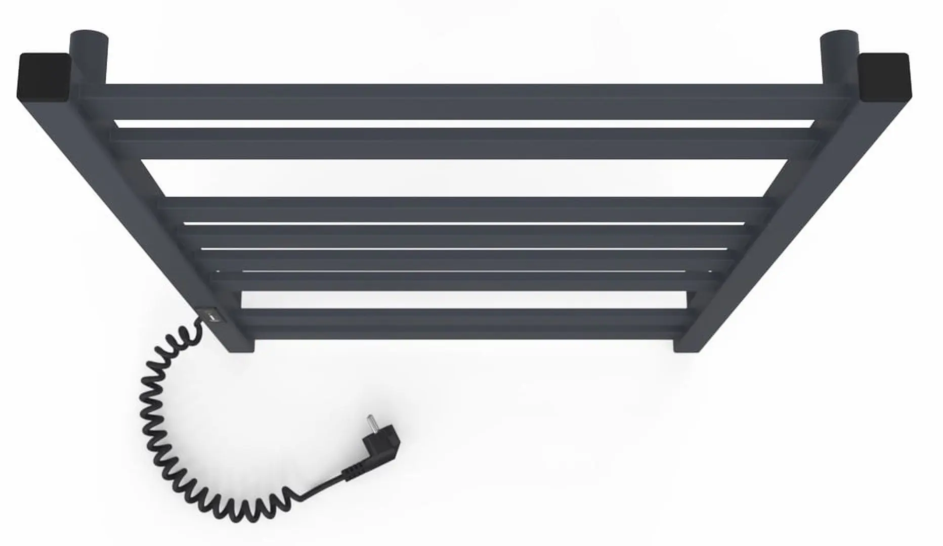 Полотенцесушитель электрический Laris Zebra Kvatro CK8 500х800 Left (Graphite)