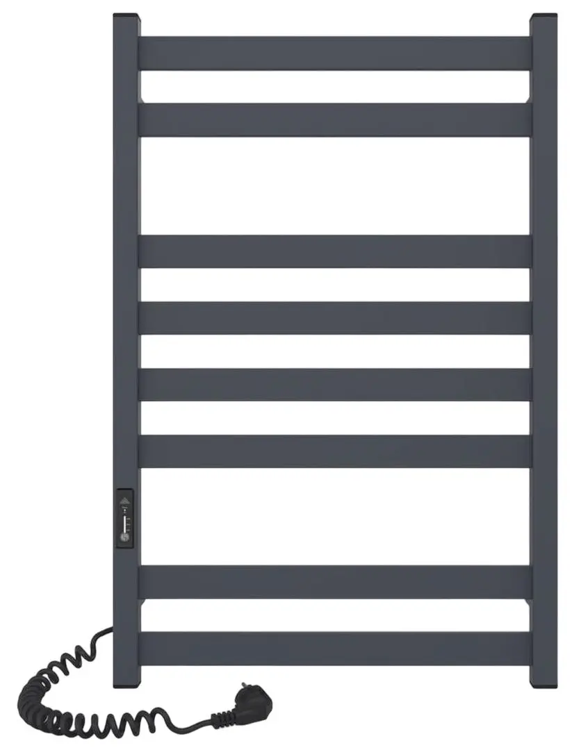 Полотенцесушитель электрический Laris Zebra Kvatro CK8 500х800 Left (Graphite)