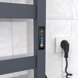Полотенцесушитель электрический Laris Zebra Kvatro CK8 500х800 Right (Graphite) Thumb