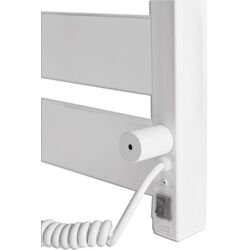 Полотенцесушитель электрический Laris Zebra Lavina CK10 500х900 Right (White) Thumb