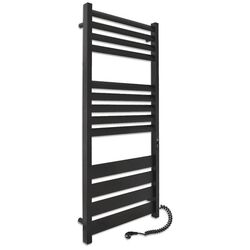 Полотенцесушитель электрический Laris Zebra Lavina CK13 500х1200 Left (Black) Thumb