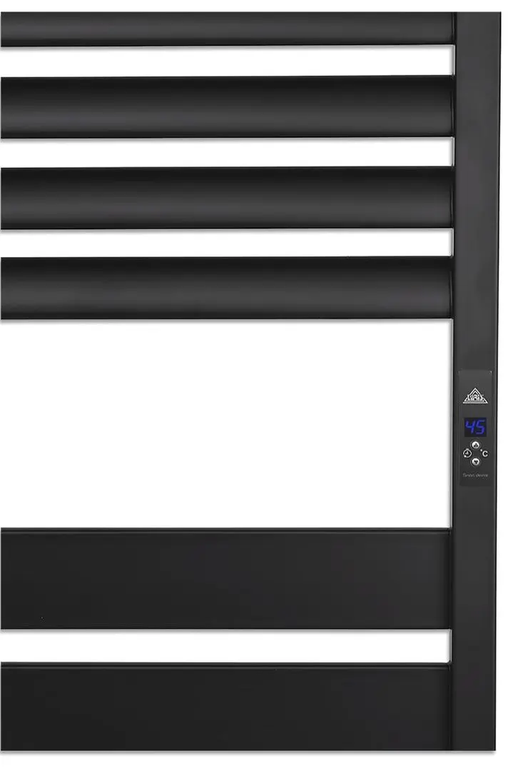 Полотенцесушитель электрический Laris Zebra Lavina CK13 500х1200 Left (Black)