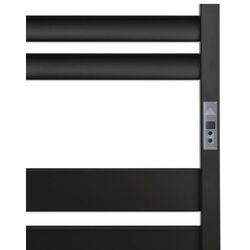 Uscator de prosop electric Laris Zebra Lavina CK13 500х1200 Right (Black) Thumb