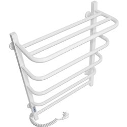 Полотенцесушитель электрический Laris Zebra Standart CK5 Shelf 500х660 Left (White) Thumb