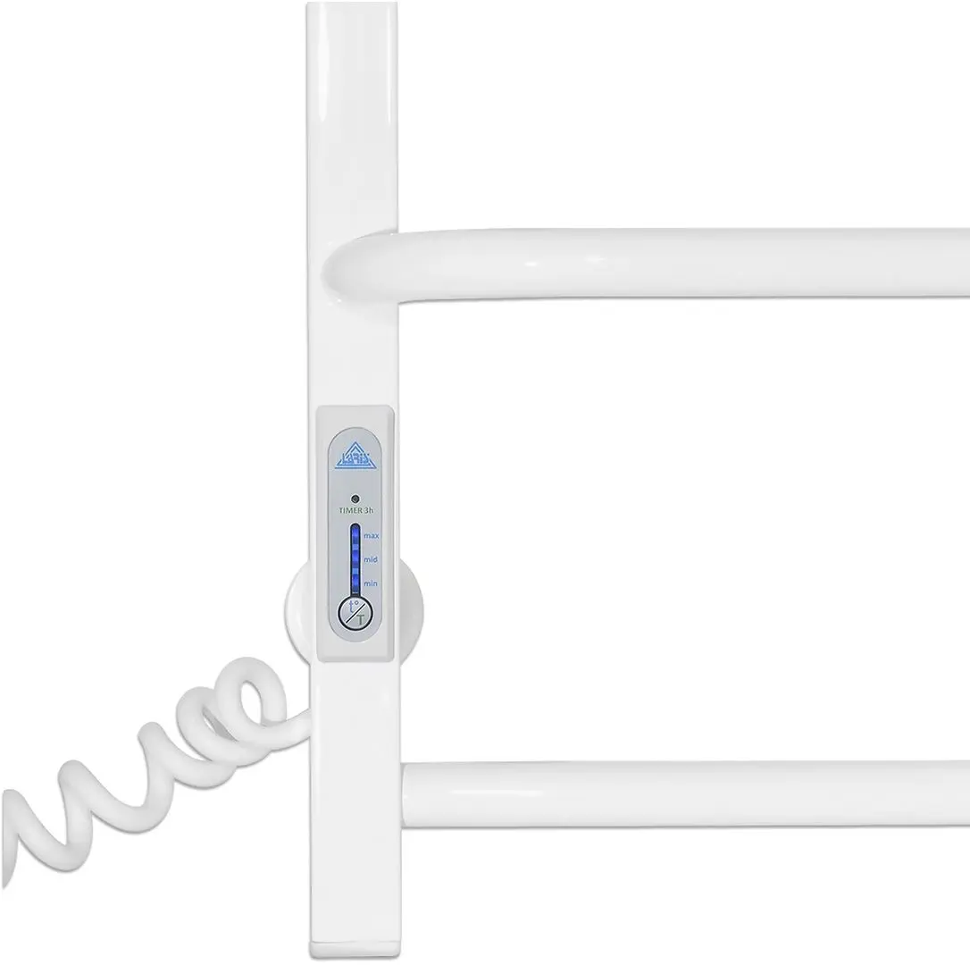 Полотенцесушитель электрический Laris Zebra Standart CK5 Shelf 500х660 Left (White)