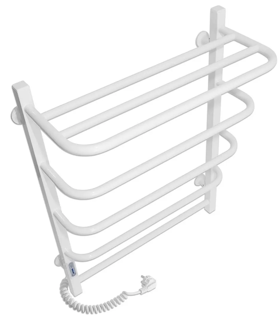 Полотенцесушитель электрический Laris Zebra Standart CK5 Shelf 500х660 Right (White)