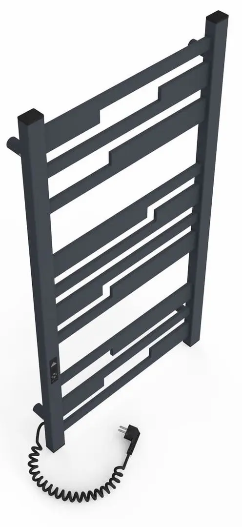 Полотенцесушитель электрический Laris Zebra Tetris CK10 500х1000 Left (Graphite)