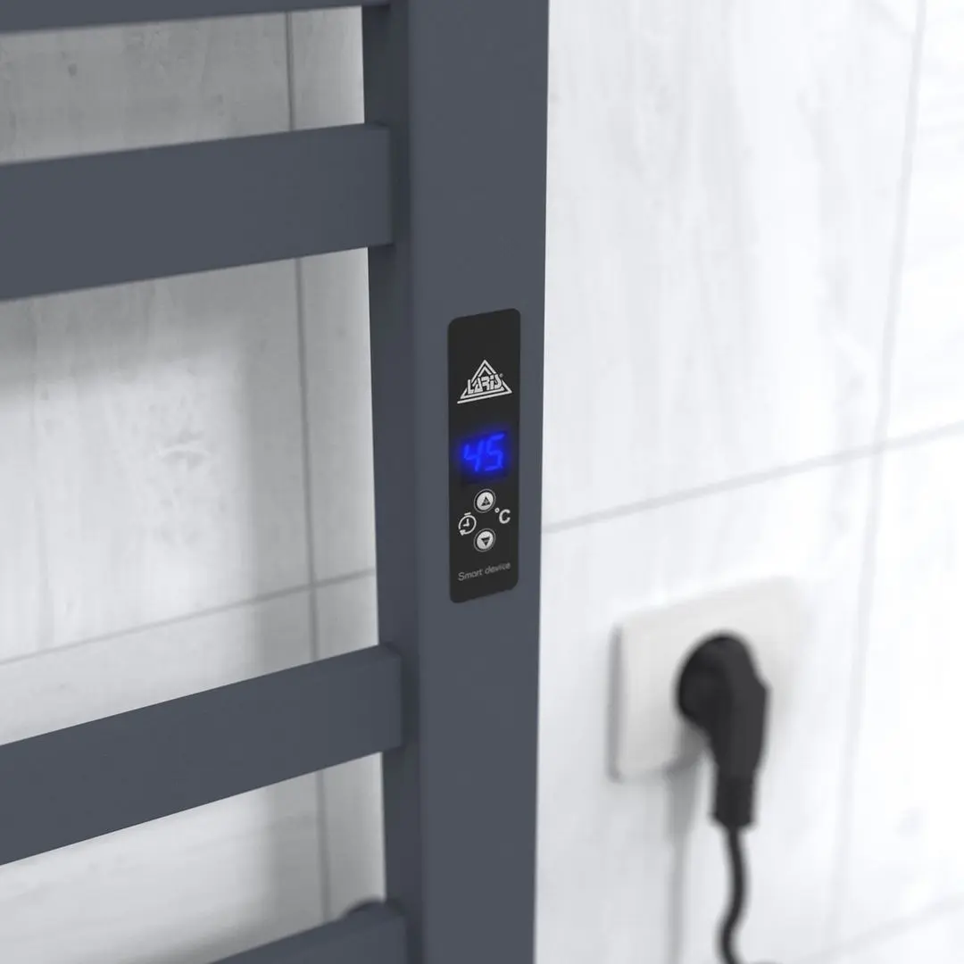 Uscator electric Laris Zebra Tetris CK10 500х1000 Right (Graphite)