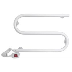 Полотенцесушитель электрический Laris Zmeevik 25 CK2 550x330 Left (White)