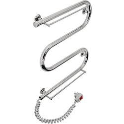 Полотенцесушитель электрический Laris Zmeevik 25 PC3 2 Shelves 500x500 Left (Chrome) Thumb