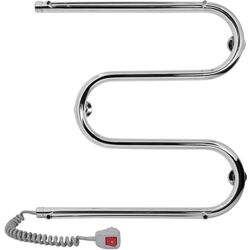 Полотенцесушитель электрический Laris Zmeevik 25 PC3 2 Shelves 500x500 Left (Chrome)